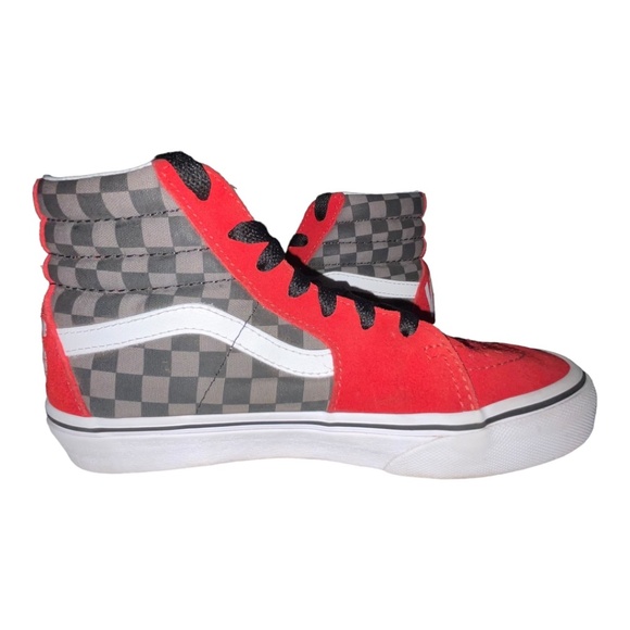 Vans Off The Wall Checkerboard Hi-top Sneaker US Sz Kids 3 - Picture 10 of 14